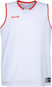 Spalding Move Tank Top Kids white/red