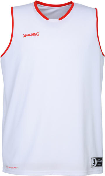 Spalding Move Tank Top Kids white/red