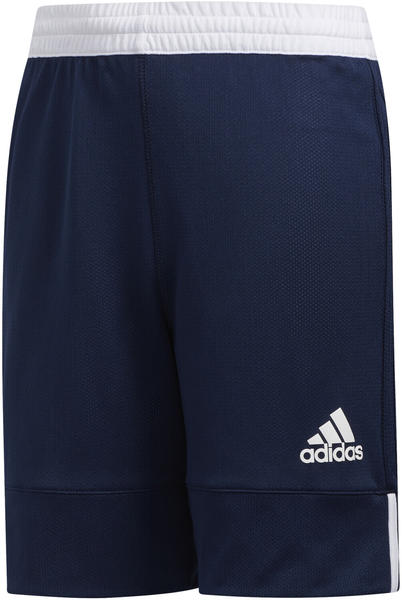 Adidas Kids 3G Speed Reversible Shorts collegiate navy/white