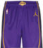 Nike Performance NBA Los Angeles Lakers Statement Edition Swingman Shorts (DO9432) schwarz