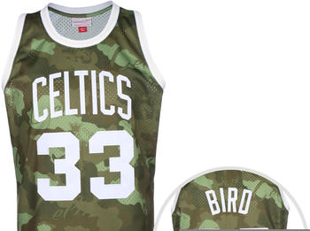 Mitchell & Ness NBA Boston Celtics Swingman Larry Bird Trikot (SMJY4362) grün