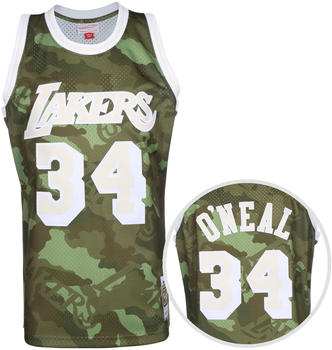 Mitchell & Ness NBA Los Angeles Lakers Swingman Los Angeles Lakers Shaquille O'Neal Trikot (SMJY4362) grün