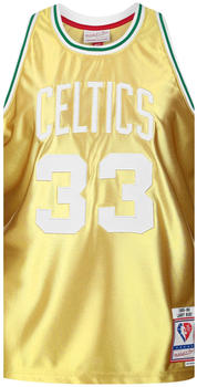 Mitchell & Ness NBA Boston Celtics 1985-86 Larry Bird Classic Swingman Trikot (SMJY4398) gold