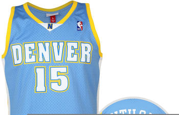 Mitchell & Ness NBA Denver Nuggets Carmelo Anthony Trikot (SMJYGS18160) gelb