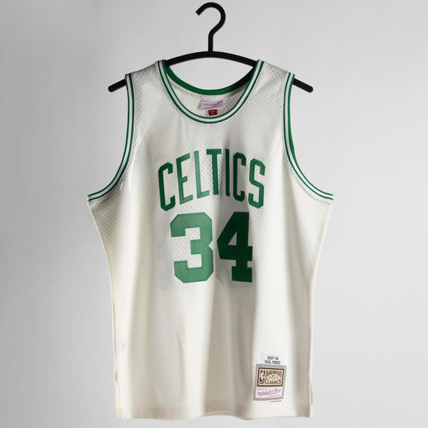 Mitchell & Ness NBA Boston Celtics Paul Pierce Off White Team Color Swingman Trikot (TFSM5052) weiß