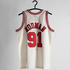 Mitchell & Ness NBA Chicago Bulls Dennis Rodman Off White Team Color Swingman Trikot (TFSM5052) weiß