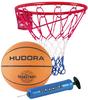Hudora Basketballkorb »Hudora Slam It«, (Set, 3 St., Basketballkorb mit Ball und