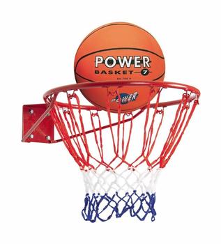 Sport-Tec Basketball Set inkl. Basketballkorb Basketball Basketballnetz und Basketballring