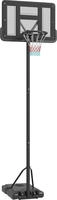 2-IN-1 Basketballst&auml;nder 230-305cm H&ouml;henverstellbarer Basketballkorb mit St&auml;nder