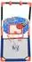 vidaXL Kinder Basketball-Set, multifunktional für Boden und Wand, mehrfarbig (80350)