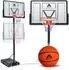 Apollo Basketballkorb-Set mit Ständer, Rollen, höhenverstellbar 230-305cm (80052)