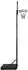 vidaXL Basketballständer transparent 280-350cm, Polycarbonat (3107833)