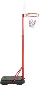 vidaXL Tragbares Basketball-Spielset, höhenverstellbar 200-236cm