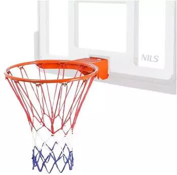 NILS Extreme Basketballkorb mit Netz, 45cm, Outdoor (ODKR04)