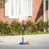 vidaXL Basketballkorb mit Ständer, Ball & Pumpe, höhenverstellbar 90-121cm