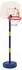 vidaXL Basketballkorb mit Ständer, Ball & Pumpe, höhenverstellbar 90-121cm