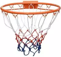 vidaXL Basketballring Orange 39 cm Stahl