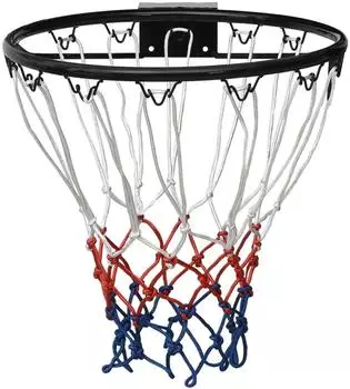 vidaXL Basketballring schwarz 39cm Stahl (93661)