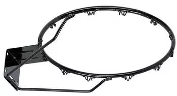 NILS Extreme Basketballring mit Netz 45cm, schwarz/orange (10-20-022)