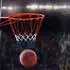 Costway Basketballkorb Ø45cm, Stahlrahmen, Nylonnetz