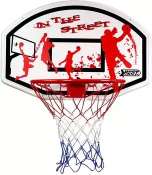 Best Sporting Basketball-Board mit 45cm Ring, Kunststoff/Stahl (64032)