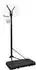 vidaXL Basketballkorb-Ständer 258-363cm Polyethylen, schwarz/weiß
