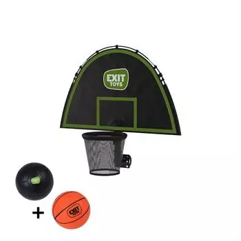 Exit Toys Mini Play Basket Kinder-Basketballkorb gr&uuml;n/schwarz 80x85cm (54.90.50.00)
