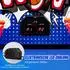 Costway Arcade-Basketballspiel klappbar, 8 Spielmodi, für 2 Spieler, marineblau
