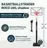 Hudora RoCo 260 Basketballständer höhenverstellbar 165-260cm (71721)