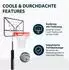 Hudora RoCo 260 Basketballständer höhenverstellbar 165-260cm (71721)