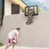 Sport Now Basketball-Rebounder 360° drehbar, mit Rückprallrampe, Indoor/Outdoor, schwarz (A61-067V00BK)