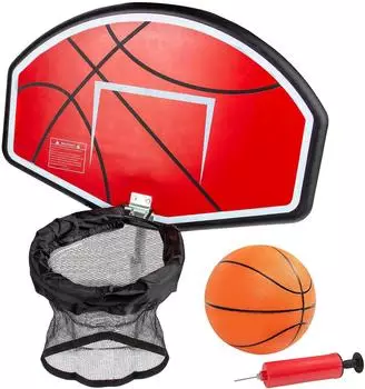 virtufit Trampolin-Basketballkorb mit Ball (VF06007)
