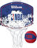 Wilson NBA Team Mini Hoop red white blue