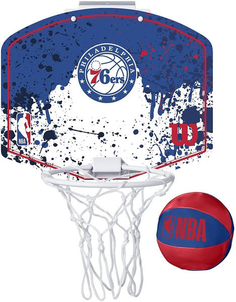 Wilson NBA Team Mini Hoop Philadelphia 76's