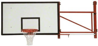 Sport-Thieme Basketball-Wandgerüst schwenk-und höhenverstellbar