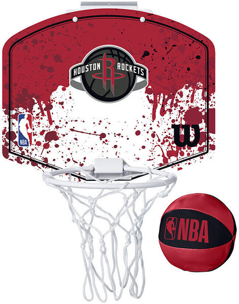 Wilson NBA Team Mini Hoop Houston Rockets