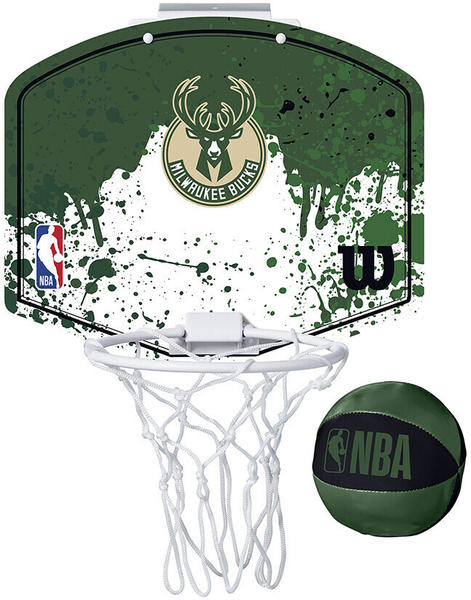 Wilson NBA Team Mini Hoop Milwaukee Bucks