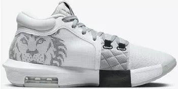 Nike LeBron Witness 8 white/light smoke grey/black