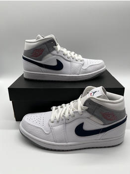 Nike Air Jordan 1 Mid Sneaker Schuhe Paris wei&szlig;