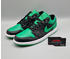 Nike Air Jordan 1 Low Herrenschuhe schwarz-glücks-grün-weiß