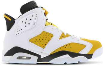Nike AIR JORDAN RETRO Yellow Ochre Basketballschuhe wei&szlig; gelb