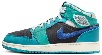 Nike Air Jordan 1 Mid SS GS schwarz blau