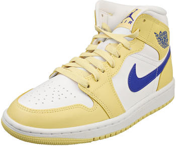 Nike Air Jordan 1 Mid Damen weiß lemon