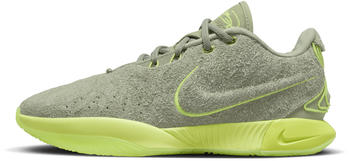Nike LEBRON XXI Basketballschuhe grün grau