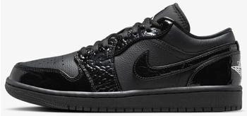 Nike Air Jordan 1 Low SE 'Patent Elephant Black'