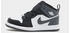 Jordan Air 1 Mid Babys schwarz weiß eisengrau