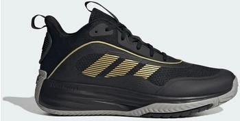 Adidas Own the Game 3 Schuh core schwarz gold metallic mgh solid grau