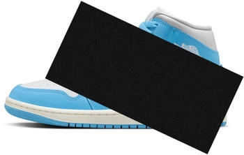 Jordan Air Jordan 1 Mid Damenschuh blau schwarz BQ6472-400