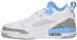 Jordan Spizike Low Junior white wolf grey anthracite university blue