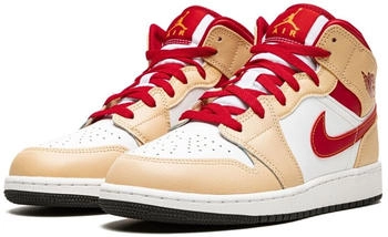 Jordan Air Jordan 1 Mid Light Curry Cardinal